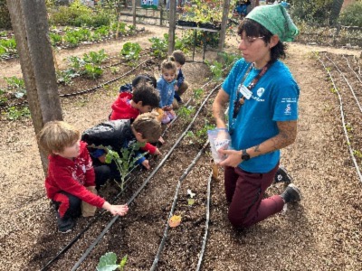 Kids Planting Seeds