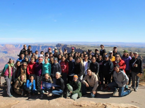 Kids at Grand Canyon